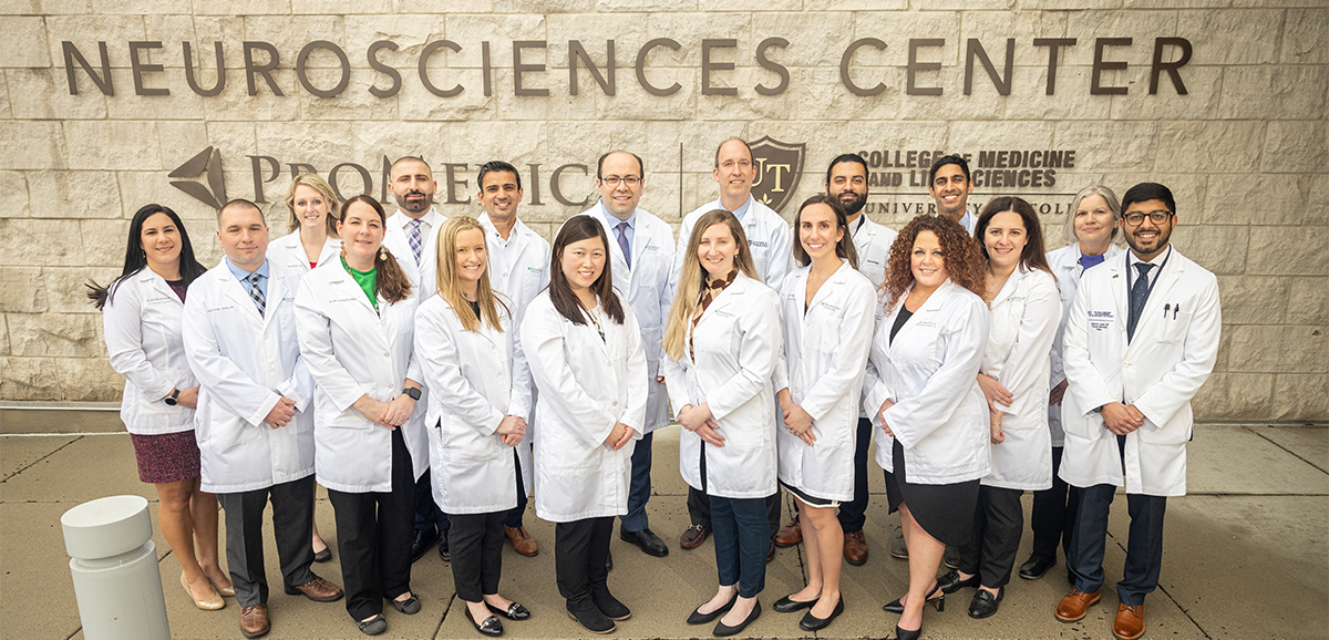 The stroke team at the Neuroscience Center